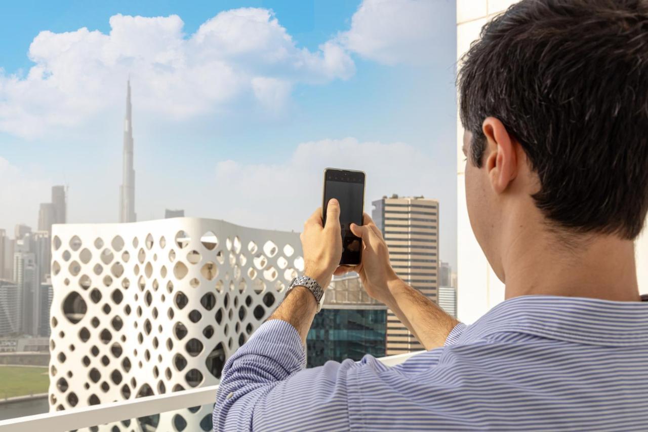 Apartamento Unlock Metropolis Business Bay Dubái Exterior foto