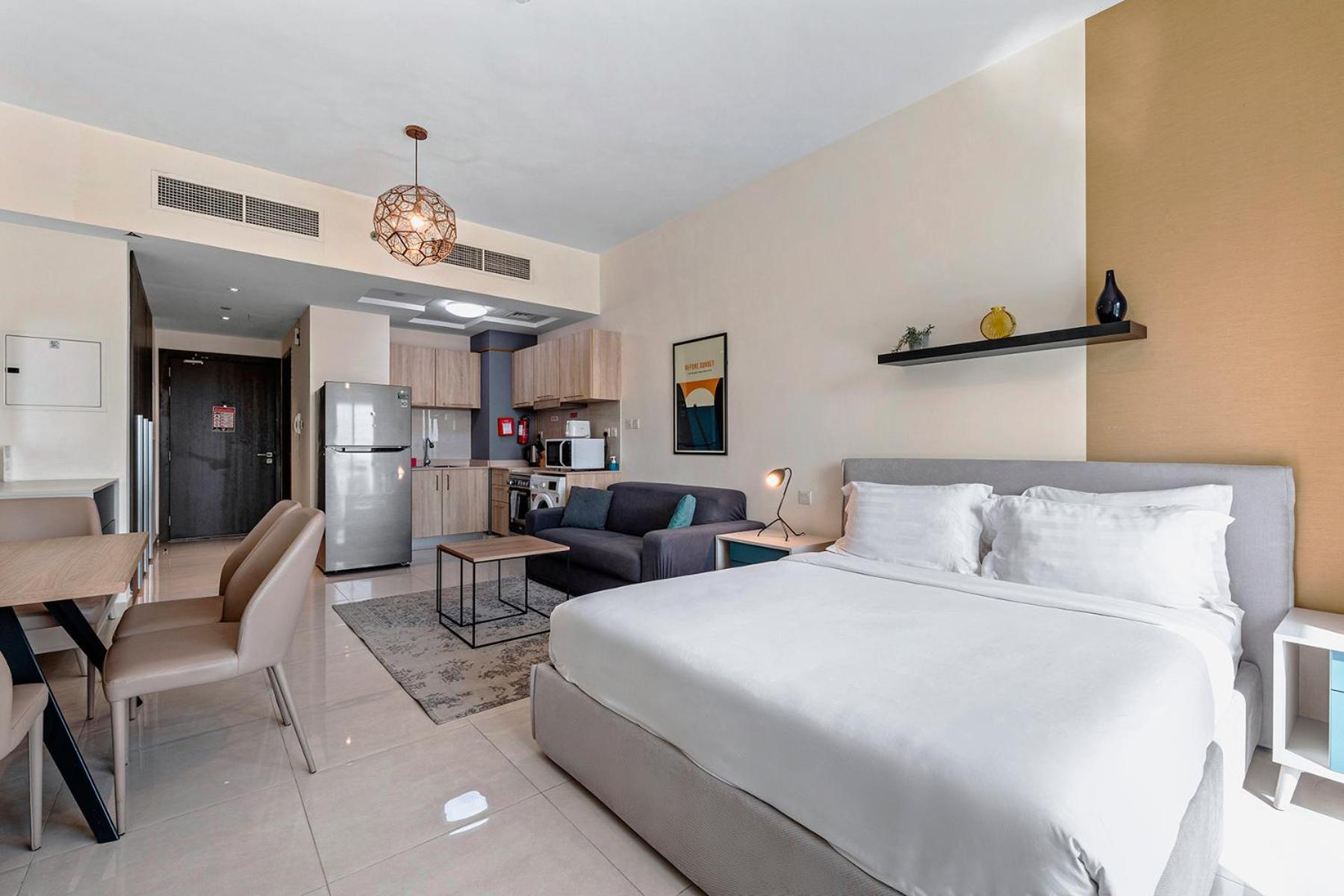 Apartamento Unlock Metropolis Business Bay Dubái Exterior foto