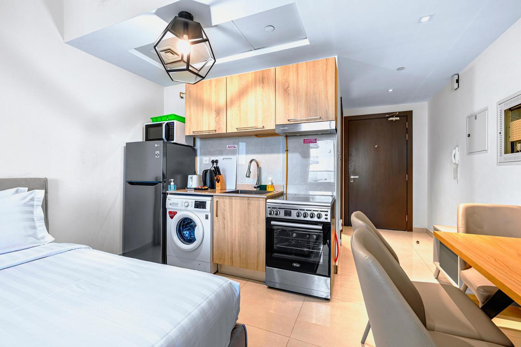 Apartamento Unlock Metropolis Business Bay Dubái Exterior foto