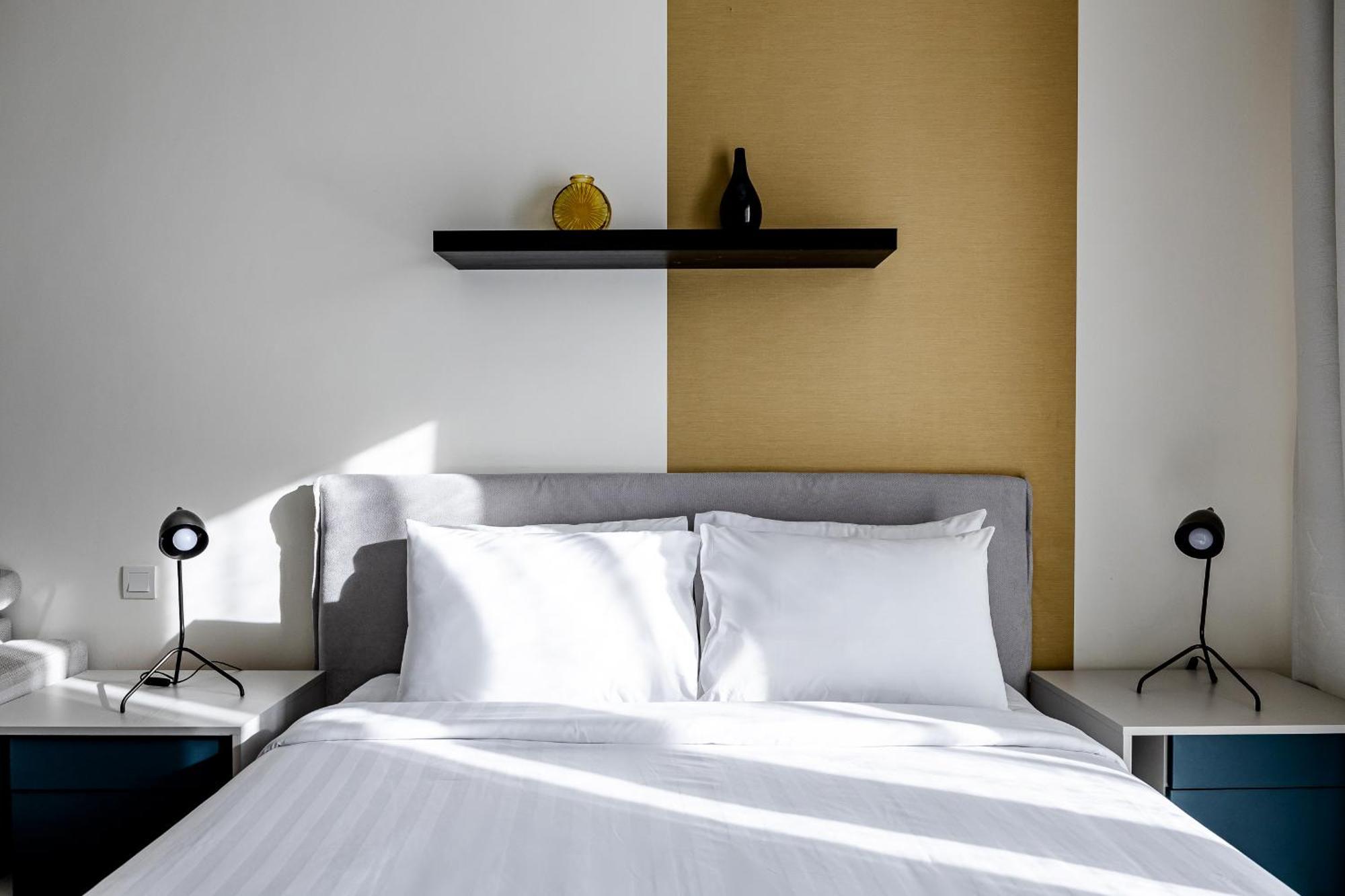 Apartamento Unlock Metropolis Business Bay Dubái Habitación foto