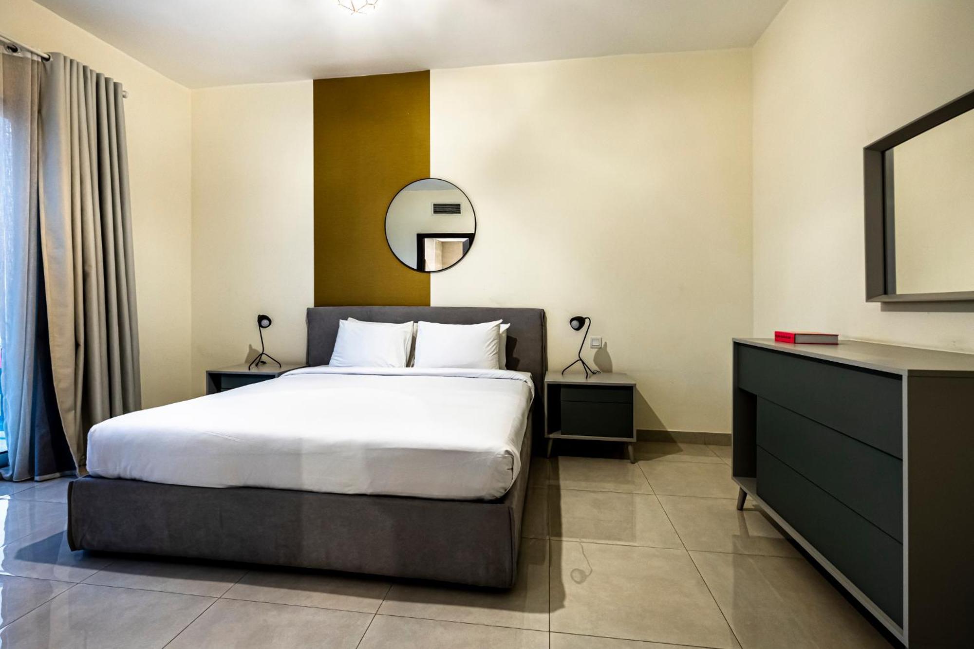 Apartamento Unlock Metropolis Business Bay Dubái Habitación foto