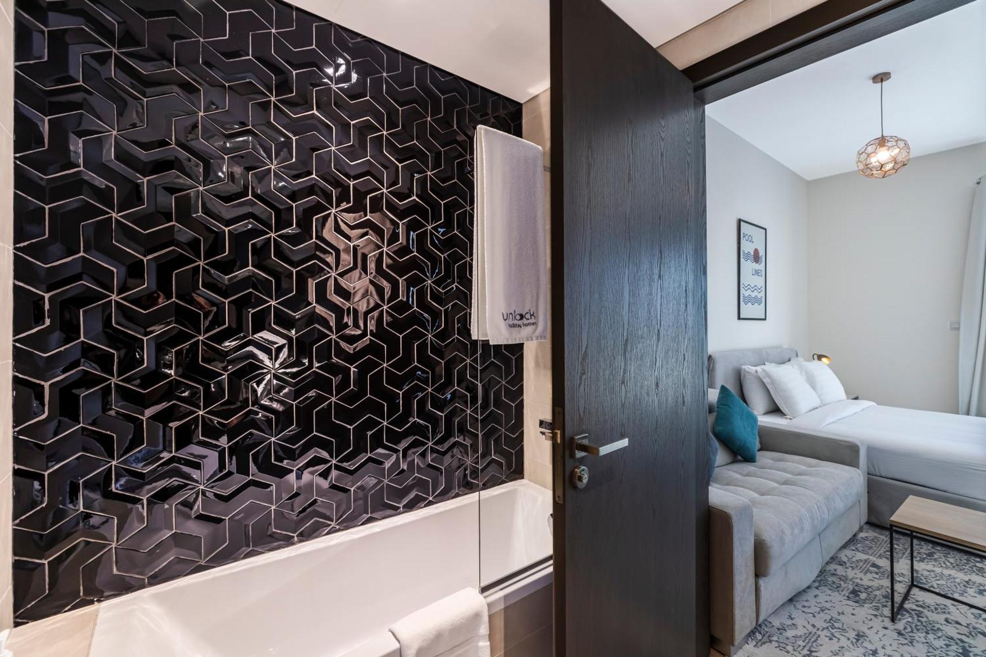 Apartamento Unlock Metropolis Business Bay Dubái Habitación foto