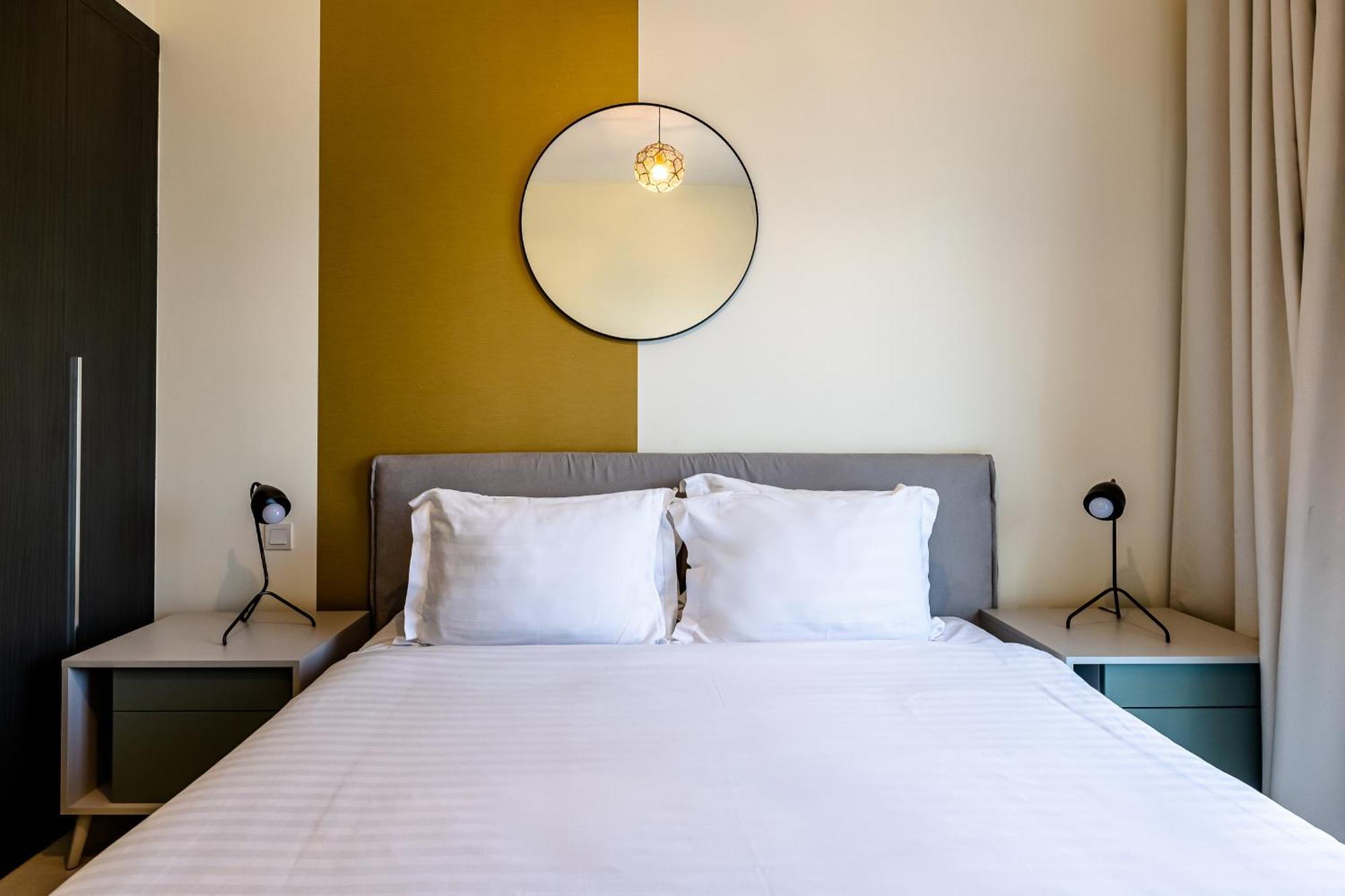 Apartamento Unlock Metropolis Business Bay Dubái Habitación foto