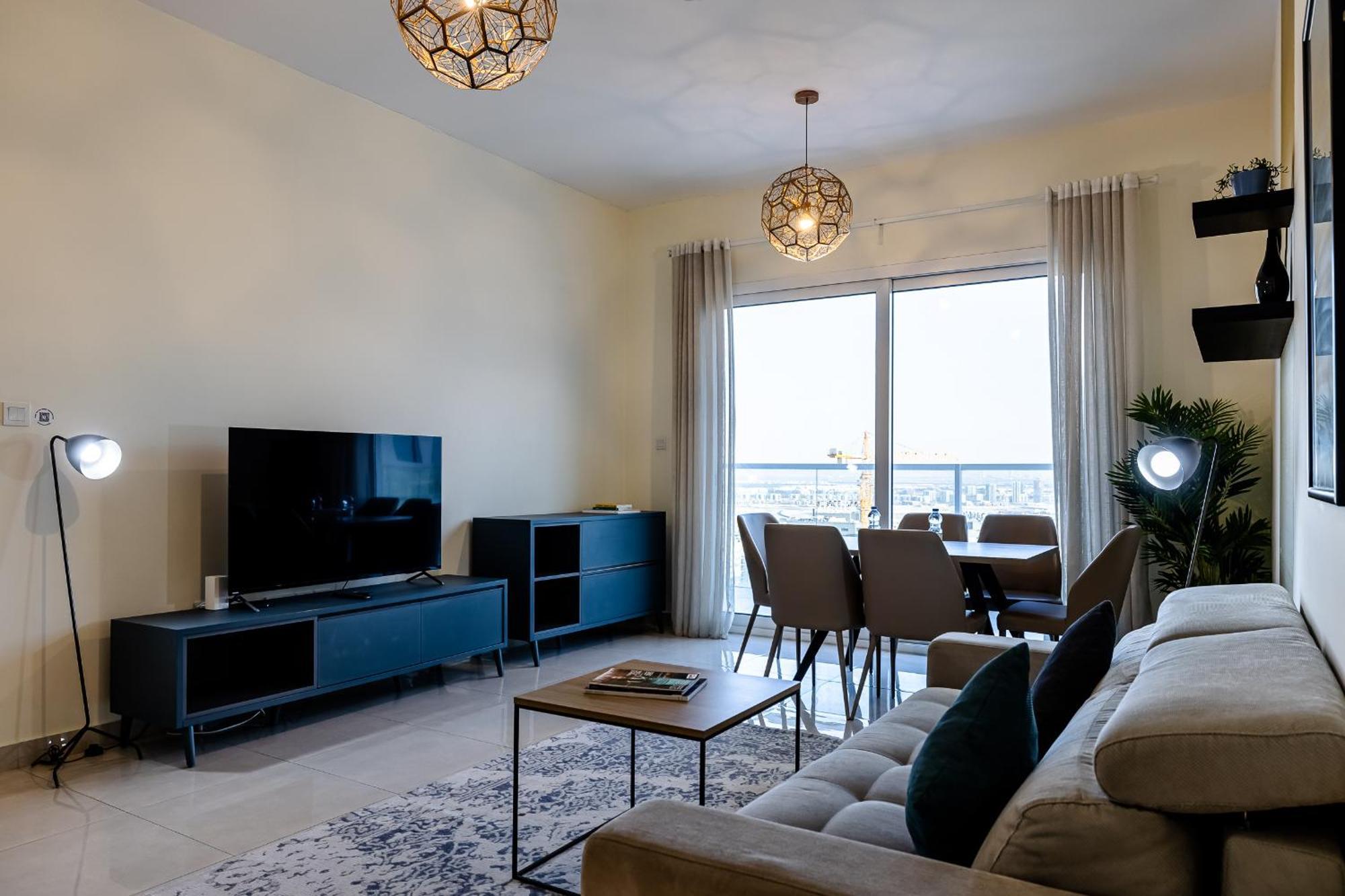 Apartamento Unlock Metropolis Business Bay Dubái Habitación foto